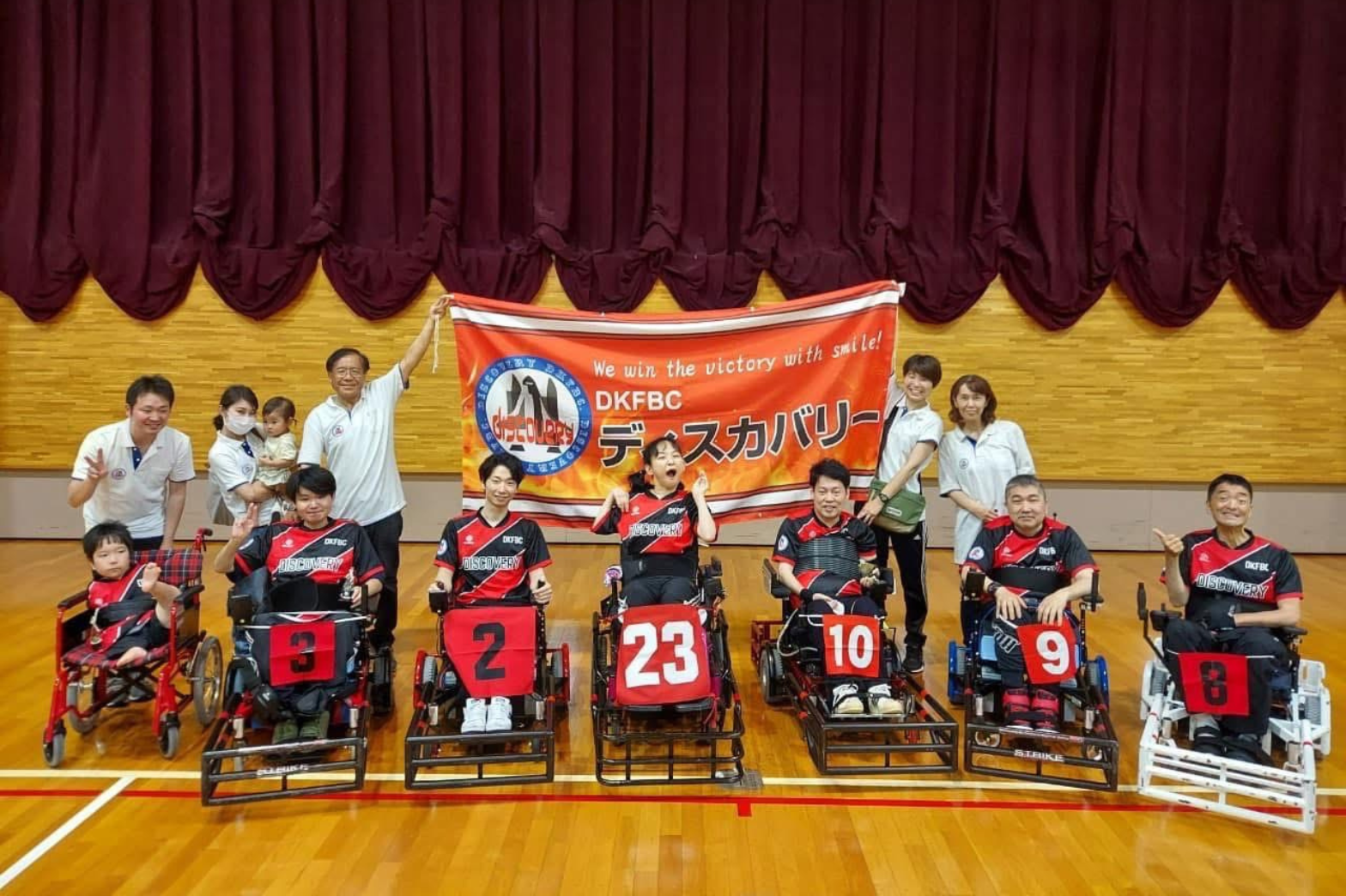 電動車椅子サッカーチームディスカバリーについて